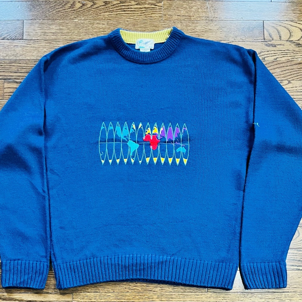 Vintage Bahama Bahama Sears Sweater | Made in Canada | Embroidered Graphic | M
